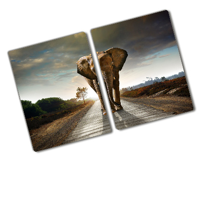 Chopping board Walking the elephant