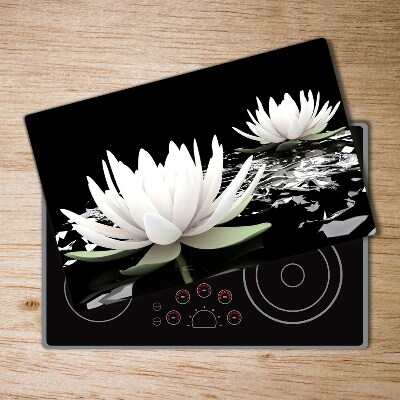 Chopping board Water lilies