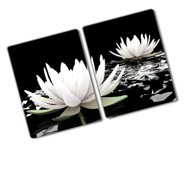 Chopping board Water lilies