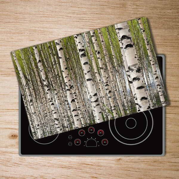 Chopping board Birch forest