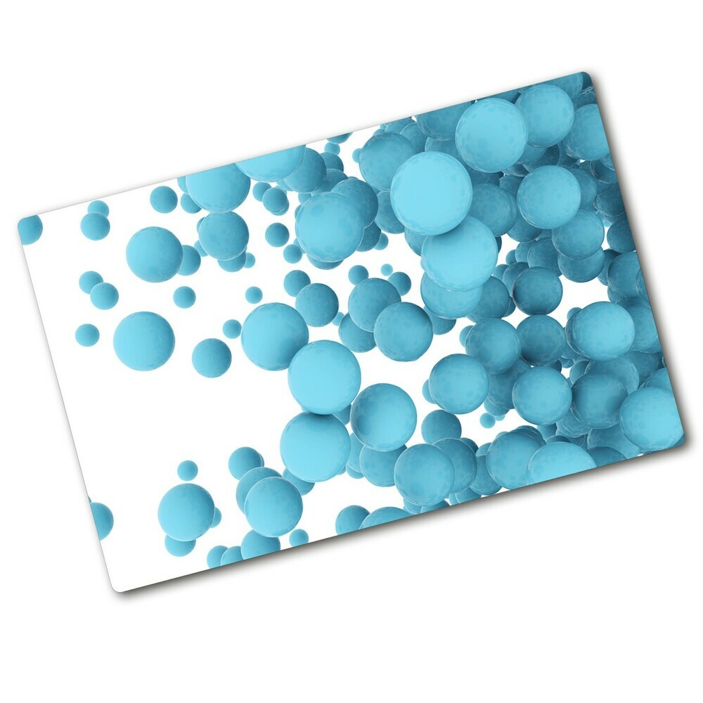 Chopping board glass Abstraction balls