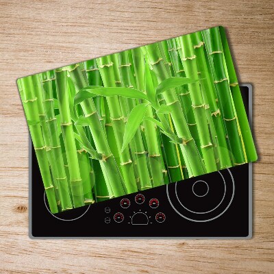 Glass chopping board Bamboo