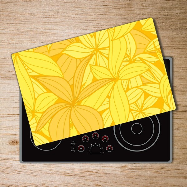 Worktop saver Yellow background