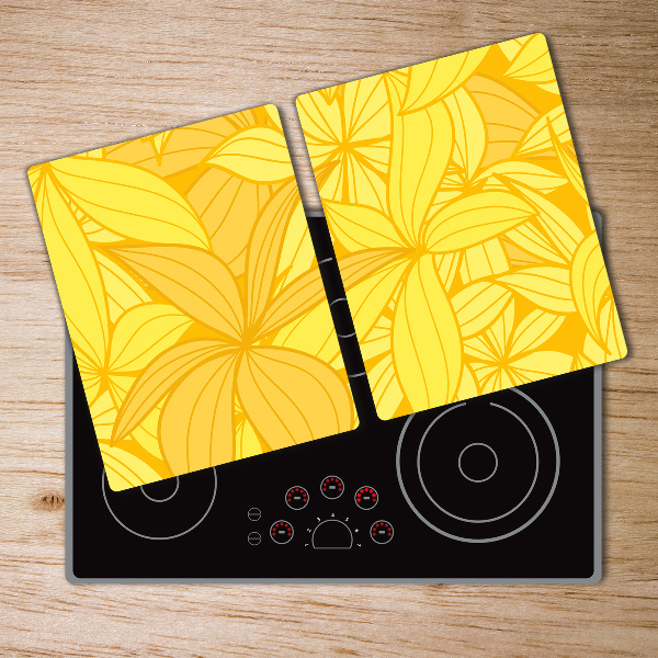 Worktop saver Yellow background