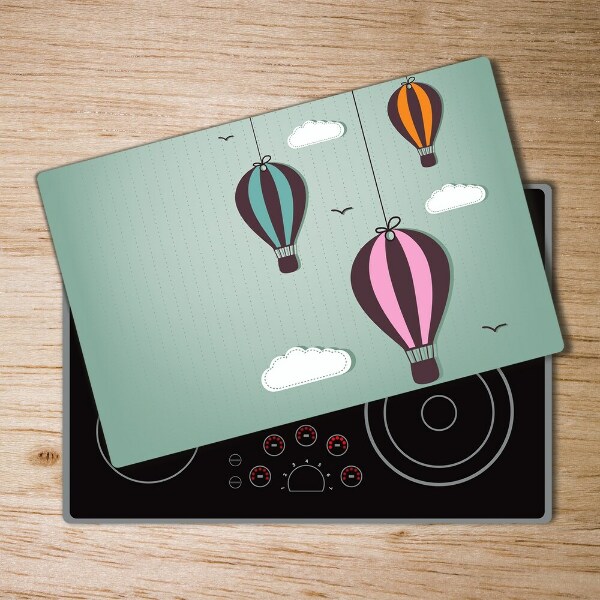 Cutting board Flying balloons