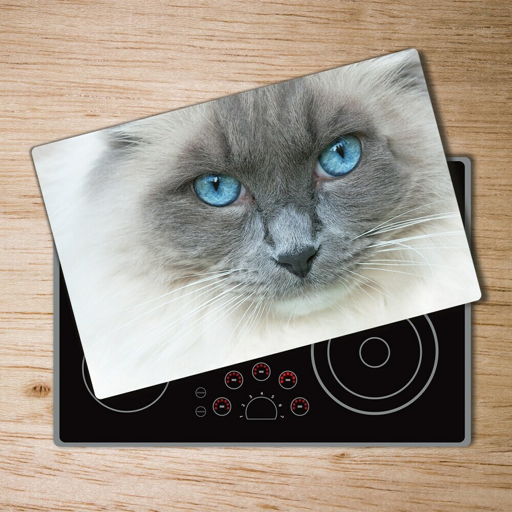 Cutting board Cat blue eyes