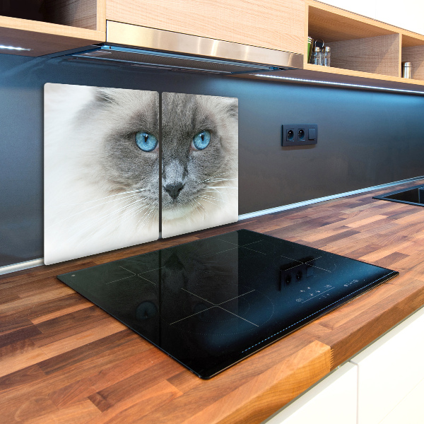 Cutting board Cat blue eyes