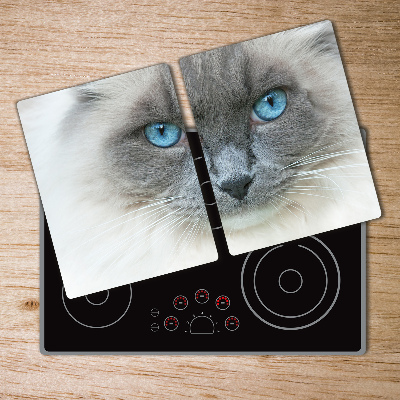 Cutting board Cat blue eyes