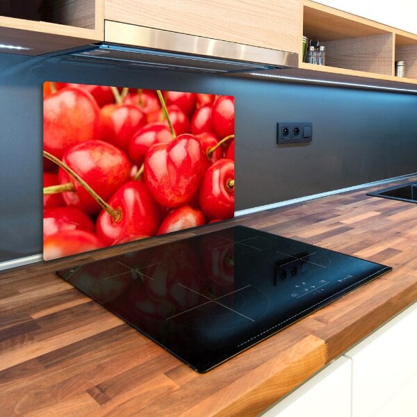 Chopping board glass Cherry