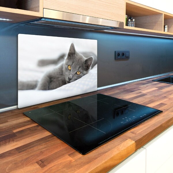 Cutting board Gray cat