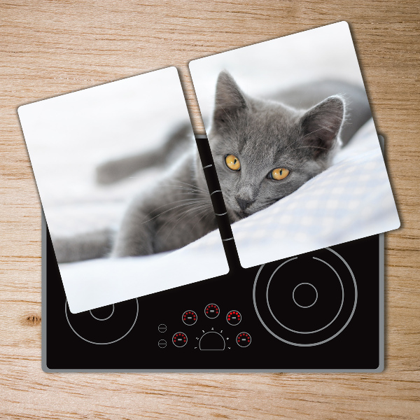 Cutting board Gray cat