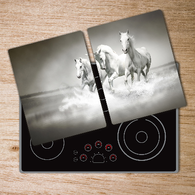 Cutting board White horses