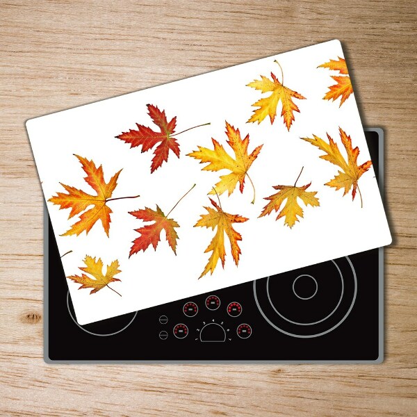 Chopping board Autumn leaves