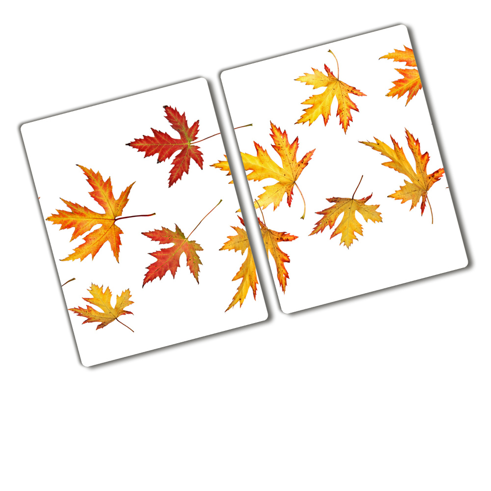 Chopping board Autumn leaves