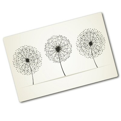 Chopping board dandelions