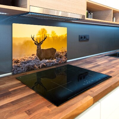 Chopping board Deer sunrise