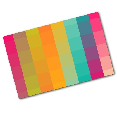 Chopping board Colorful squares