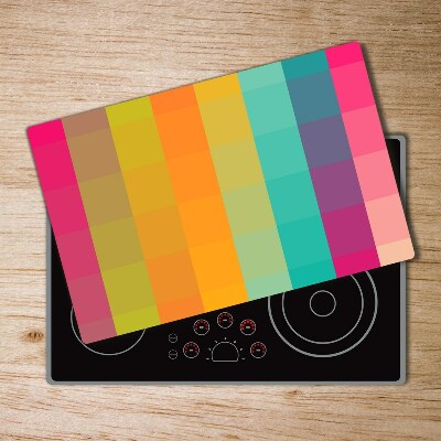 Chopping board Colorful squares