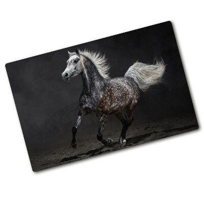 Chopping board Gray Arabian horse