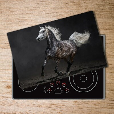 Chopping board Gray Arabian horse