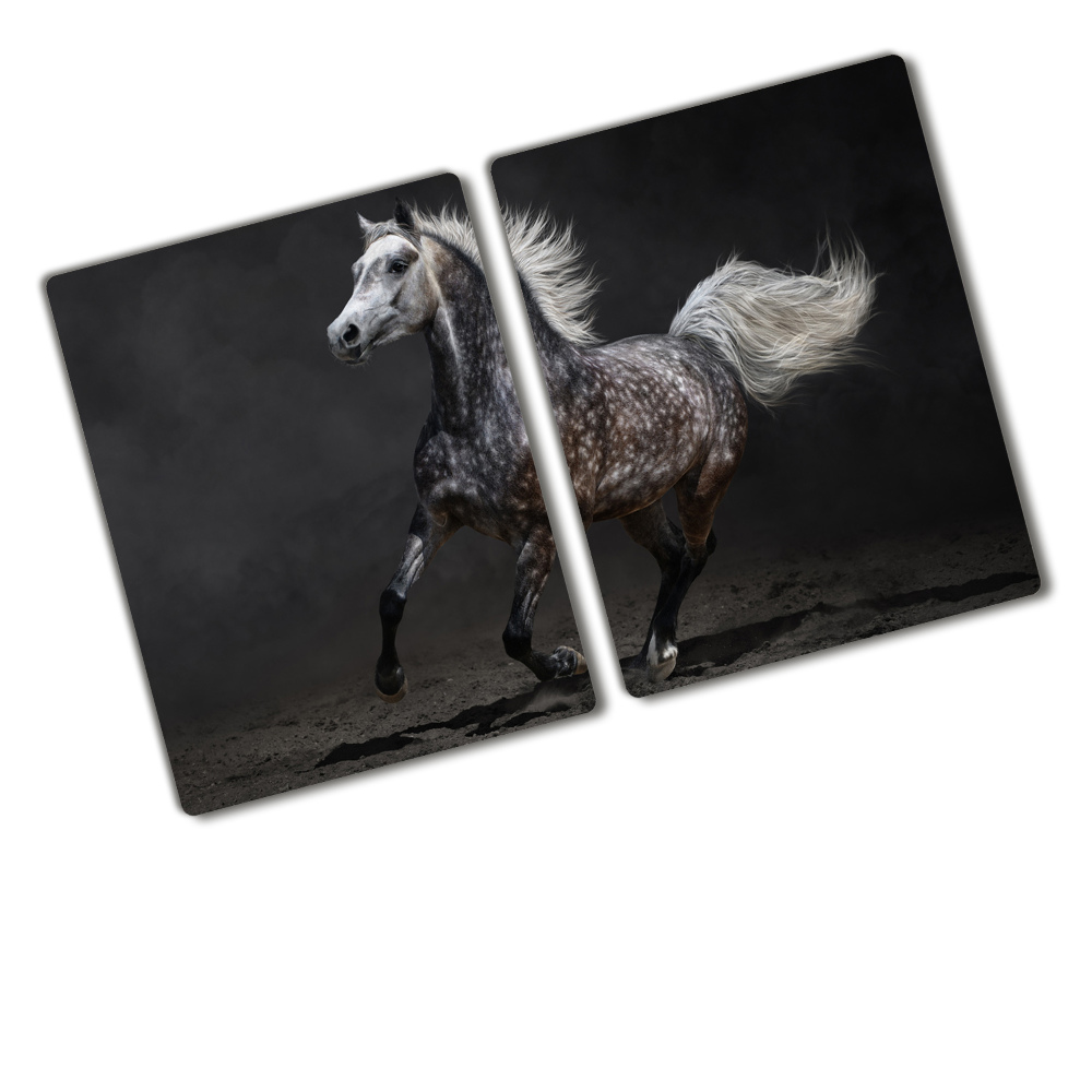 Chopping board Gray Arabian horse