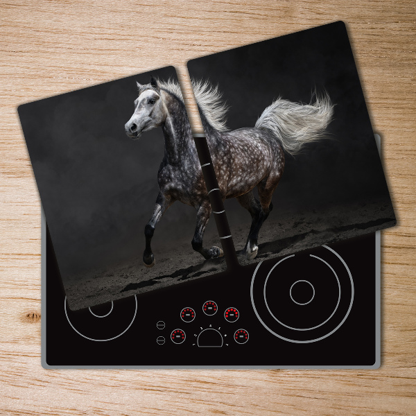 Chopping board Gray Arabian horse