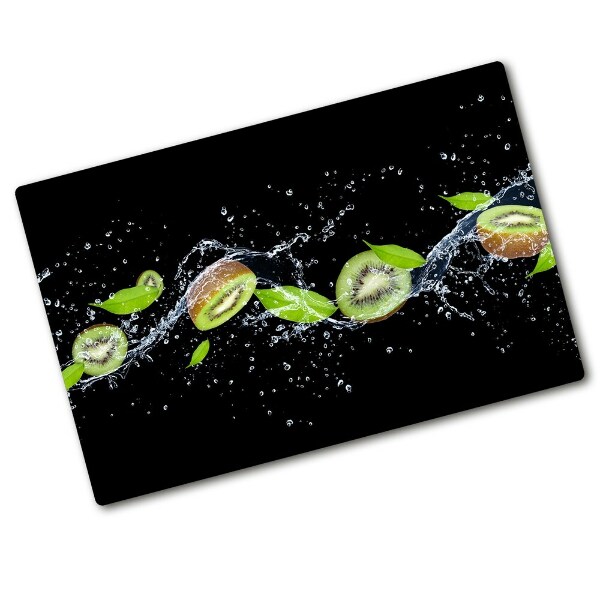 Chopping board glass Kiwi and water quality