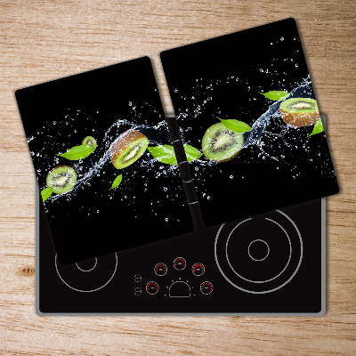 Chopping board glass Kiwi and water quality