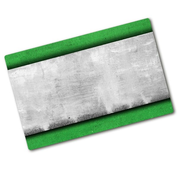 Chopping board glass Green wall