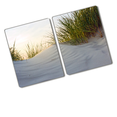 Chopping board glass Coastal dunes