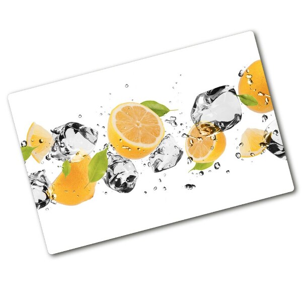 Chopping board Lemon and water