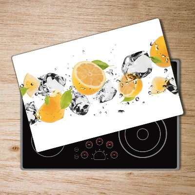 Chopping board Lemon and water