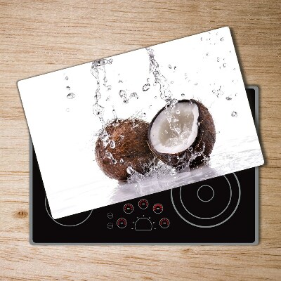 Chopping board Coconut and water