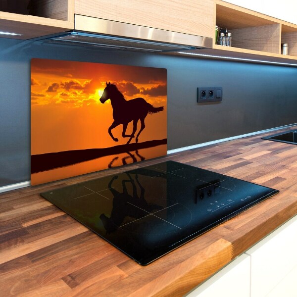 Cutting board Sunset horse