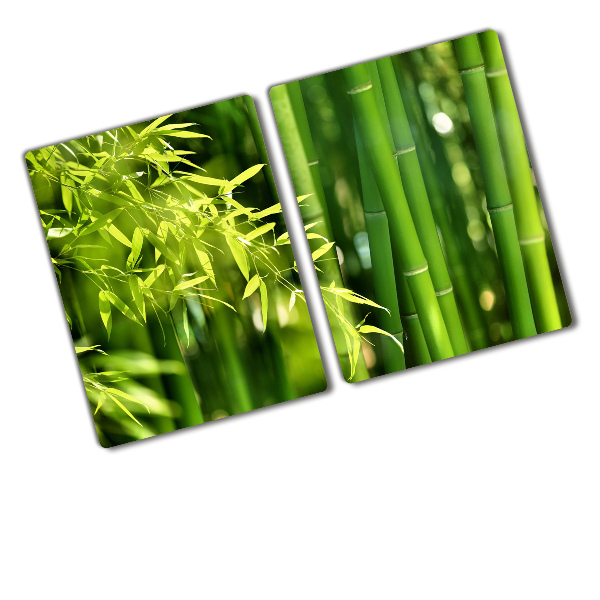 Chopping board glass Bamboo