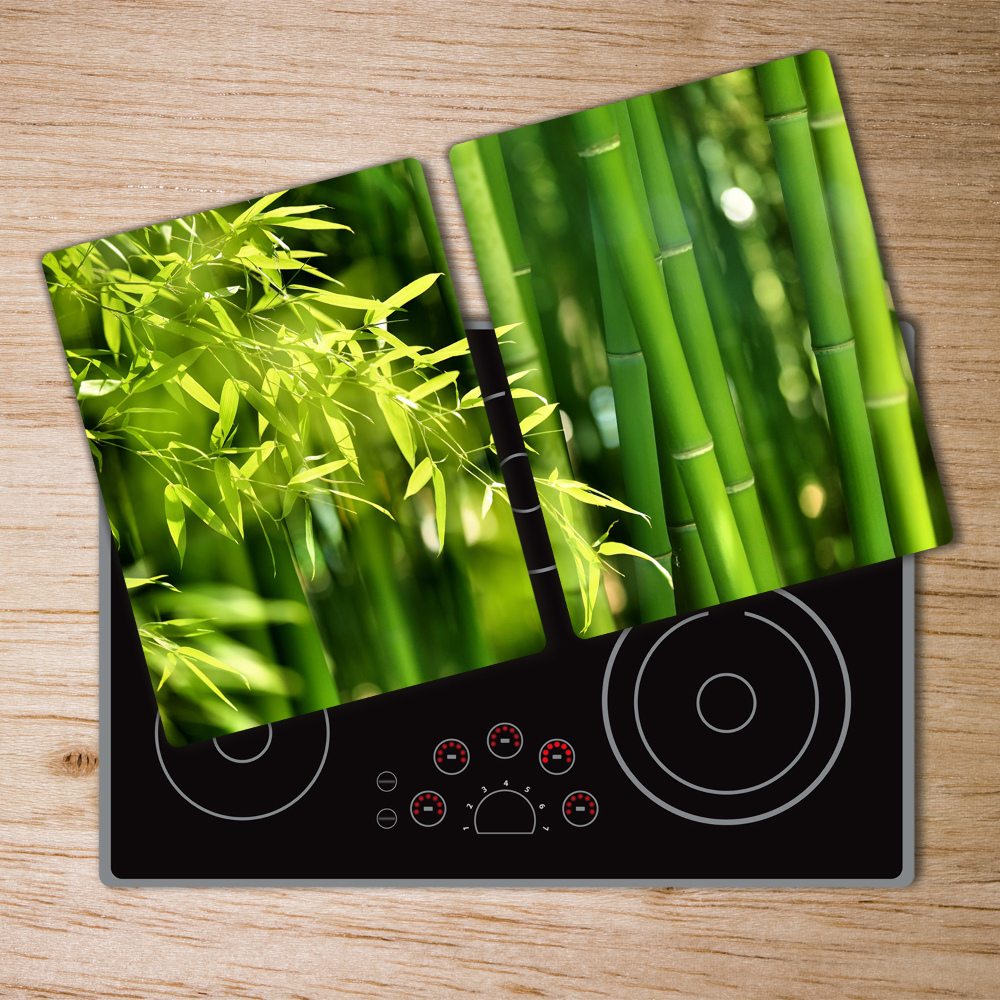 Chopping board glass Bamboo