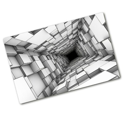 Chopping board Tunnel from cubes