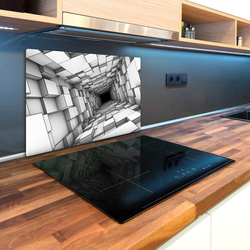 Chopping board Tunnel from cubes