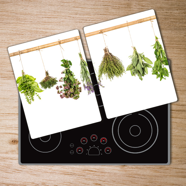 Cutting board Herbs on a string