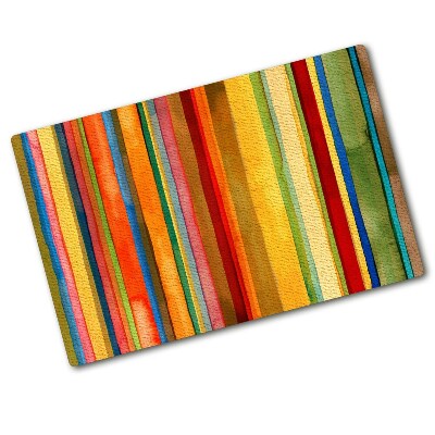 Chopping board Colorful stripes