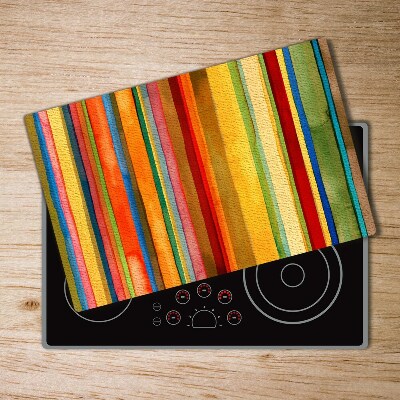 Chopping board Colorful stripes