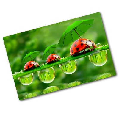 Cutting board Ladybugs