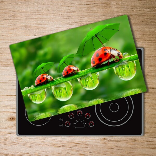 Cutting board Ladybugs