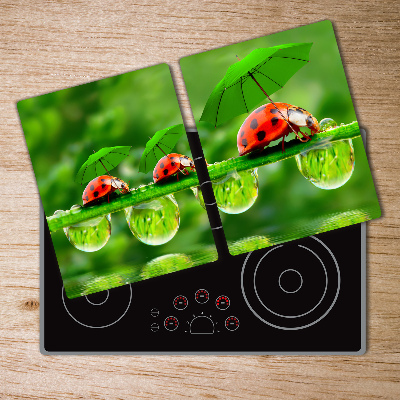 Cutting board Ladybugs