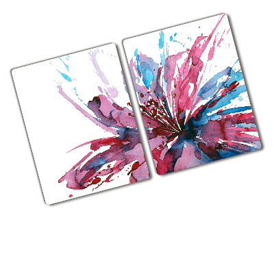 Chopping board Abstract flower