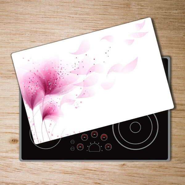 Chopping board Pink flower