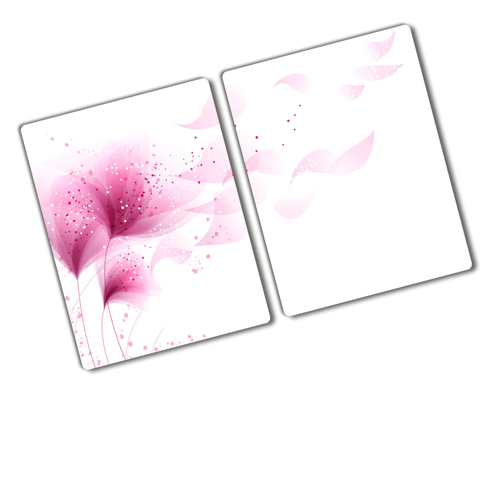 Chopping board Pink flower