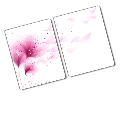 Chopping board Pink flower