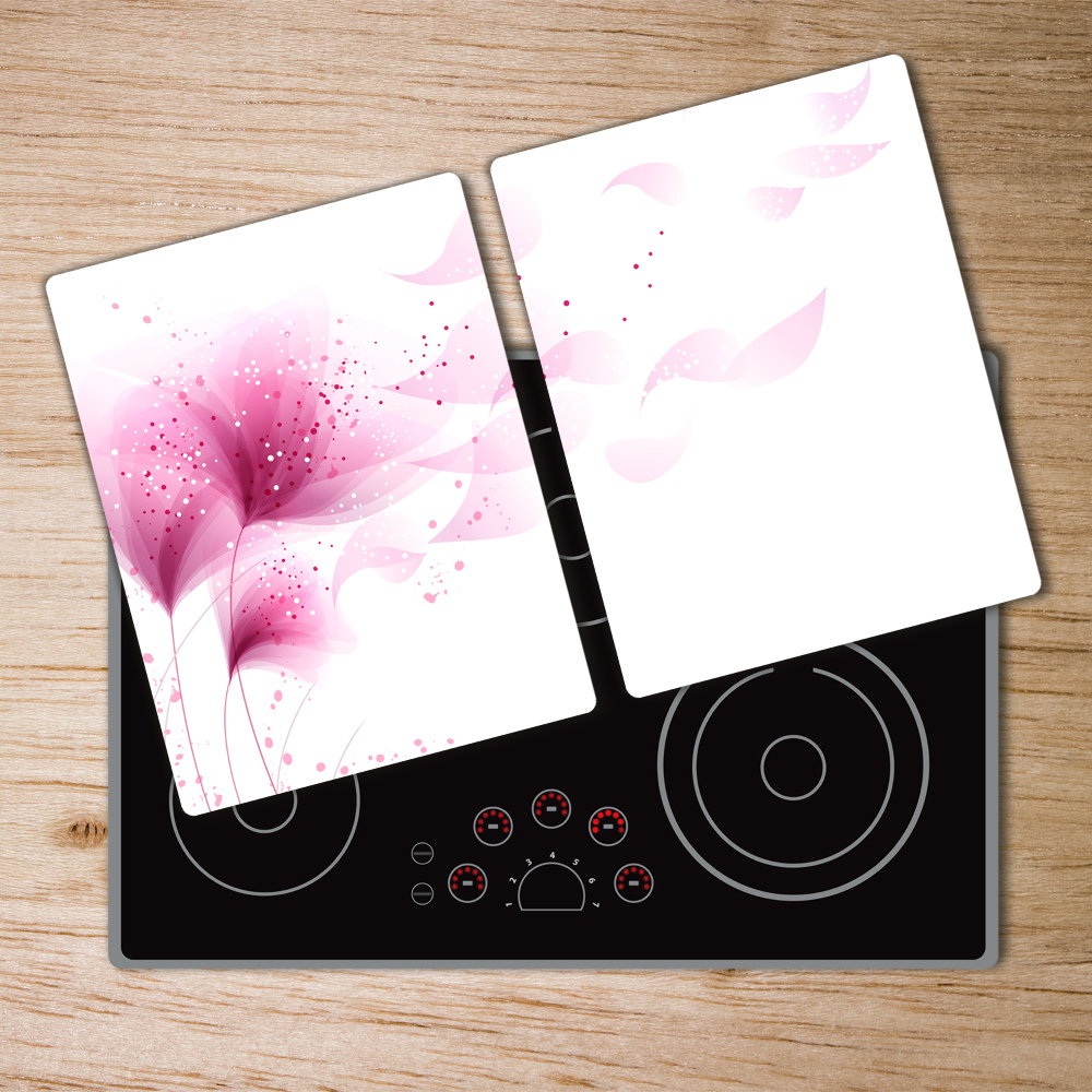 Chopping board Pink flower