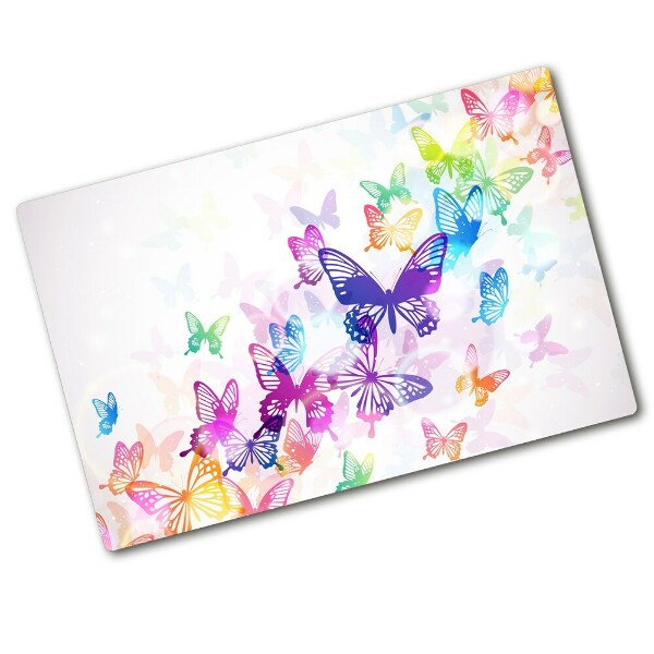 Chopping board Colorful butterflies